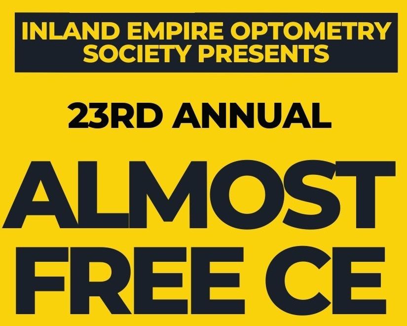Save The Date! Annual IEOS Almost Free CE May 7, 2023